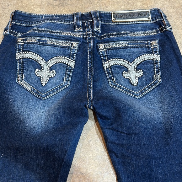 Women’s rock revival skinny jeans, size 29, in the same measures about 31” - Picture 7 of 9